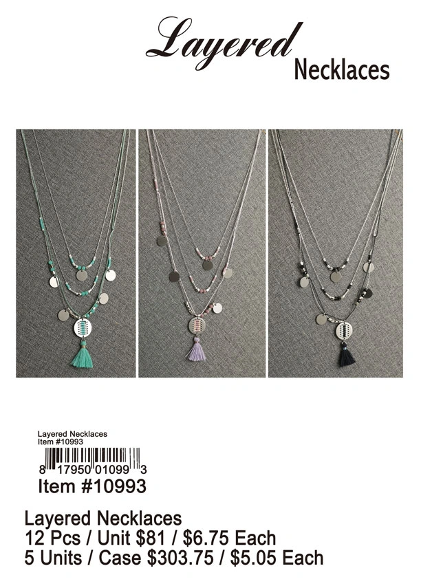 Closeout Layered Necklaces